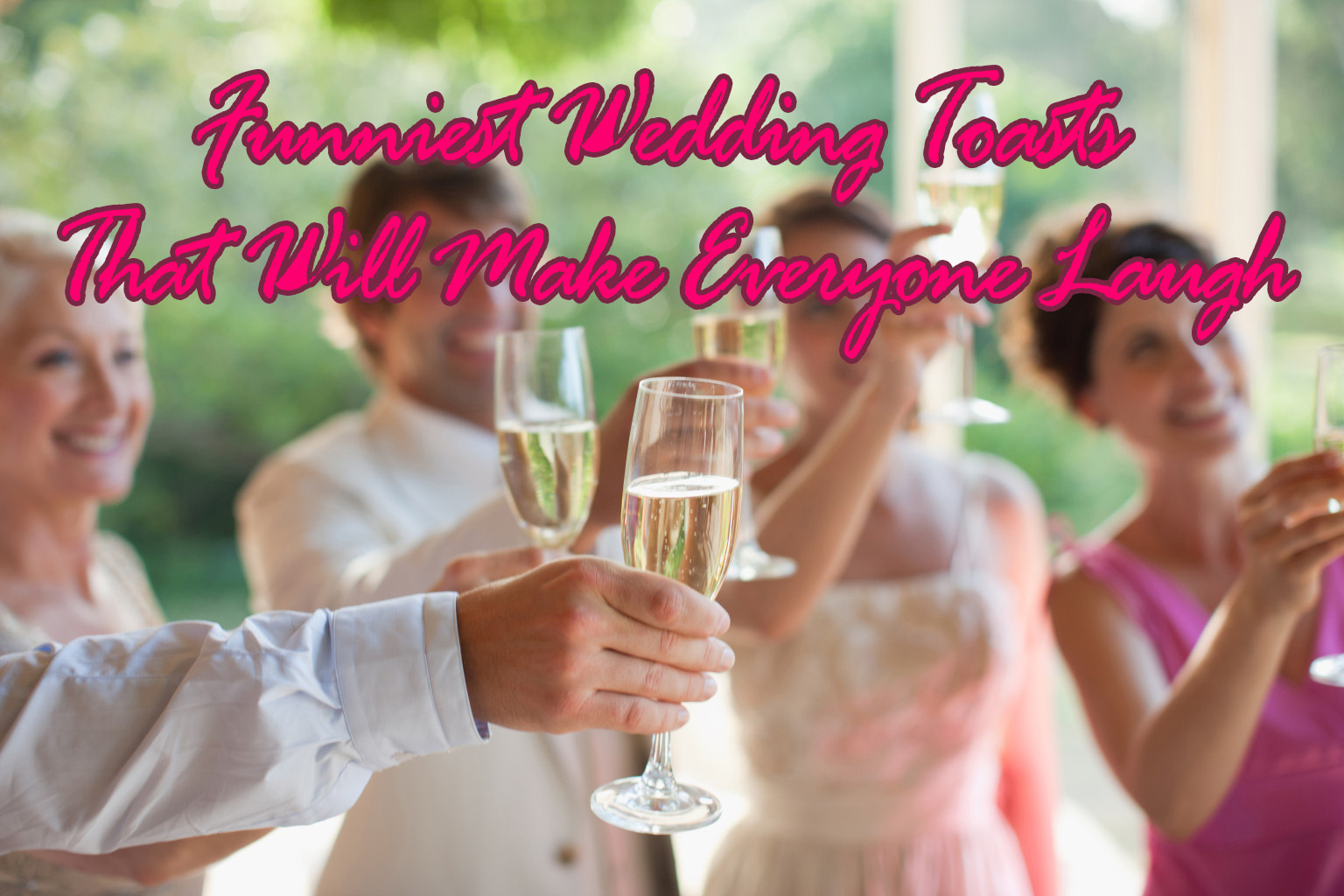 How Do Wedding Toasts Work